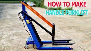 How to make Handle Forklift Electric Hydraulic For Workshop