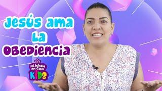 Enseñanzas Bíblicas para Niños JESÚS AMA LA OBEDIENCIA ⭐