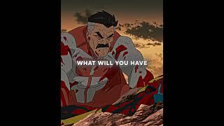 WHAT will you have After 500 Years| Invincible Edit | #youtubeshort #invincible #omniman