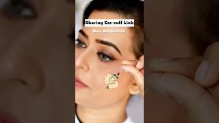 Earrings, Nath & Cuff All @ ₹384 #earcuff #jewellery