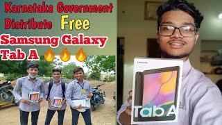 Karnataka Government Distributed Free Tab For Students| Unboxing Samsung Galaxy Tab A #mazharTechhub