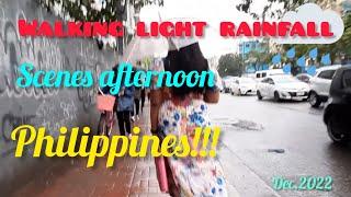 Walking in a Light Rainfall Afternoon|Cebu City Philippines| HeyItsLes