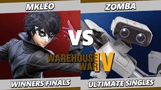 Warehouse War 4 WINNERS FINALS - MkLeo (Joker) Vs. Zomba (ROB) Smash Ultimate - SSBU
