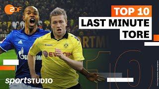 Top 10 Last-Minute-Tore der Bundesliga-Geschichte | sportstudio