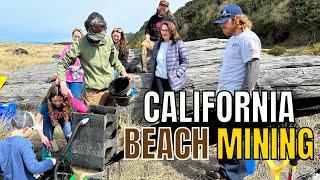Mining California Beach Gold