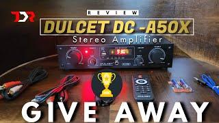 Dulcet DC A50x High power Stereo Amplifier | First Impression | Product Giveaway