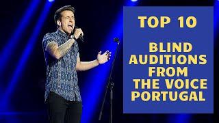 Top 10 Blind Auditions from The Voice Portugal (2014-2019)