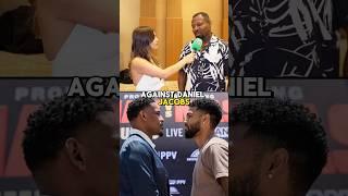 Shane Mosley speaks on his sons upcoming fight against Daniel Jacobs | #boxing #danieljacobs 