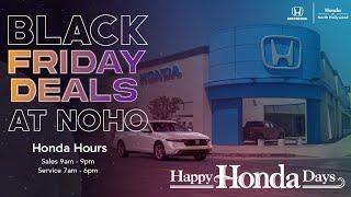 Drive Into Black Friday Deals at Honda of North Hollywood 2024