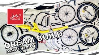 DREAM BUILD of the AZUB Ti-FLY X off-road recumbent trike