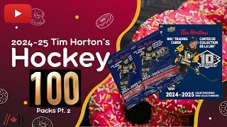 2024 TIM HORTONS 10TH ANNIVERSARY TRADING CARDS - 100 PACK BREAK - Pt. 2