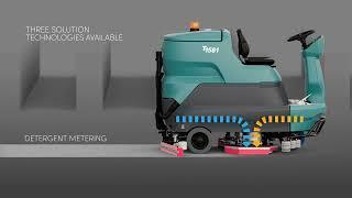 T1581 Ride-on Scrubber Dryer