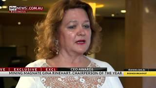 2017 Chairperson of the Year Gina Rinehart, Executive Chairman of Hancock Prospecting | Sky Business