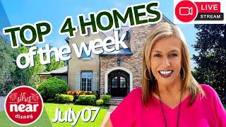 Unveiling the top 4 Orlando Florida homes of the week - July 7-2023 #orlandohomesforsale