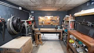 Messy Garage into Organised Workshop