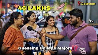 Guessing College Students' Degrees in Chennai | Street Interview | Suman Mpm