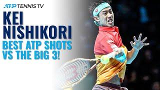 Kei Nishikori Best ATP Shots & Rallies vs The Big 3!