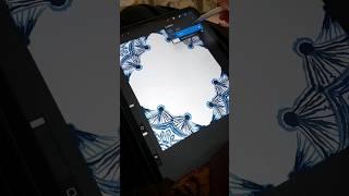 how to create symmetry design in pattern |symmetry tool #patternmaking