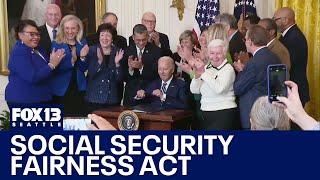 Biden signs US Social Security Fairness Act