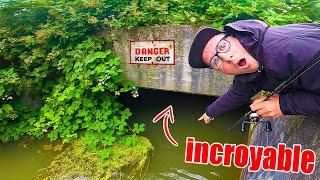 INCROYABLE DÉCOUVERTE dans ce TUNNEL, 24H pour pêcher un MONSTRE !! ( Ft @BrochetPerche )