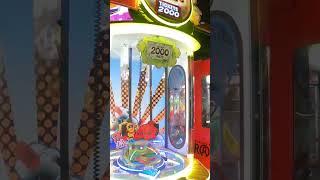 Big Ticket Drop Jackpot #arcade #clawmachine #shorts #fyp
