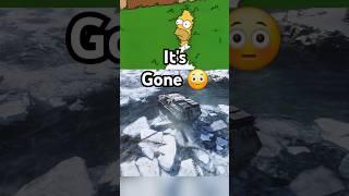 Weird Snow Behaviour in SnowRunner Season 15  #shorts #gaming