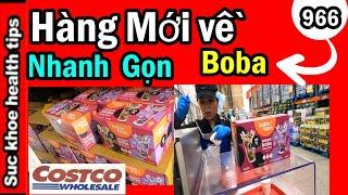 Costco Wholesale Review 2 Mùi Boba Bam Milk tea Khoai Môn Nhanh Gọn, Cách Pha, #966 skht