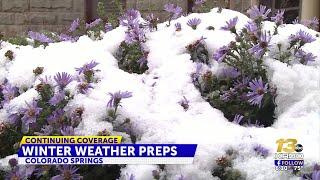 Colorado Springs street crews prepare for winter weather