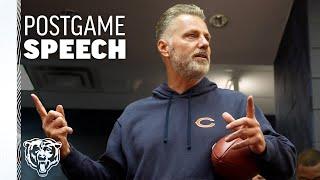 Eberflus, Lewis locker room speech after win over Rams | Chicago Bears