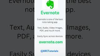 Top Productivity App #10 | Evernote App | Top ToDo, Note taking App | App Reviews | Technology Apps