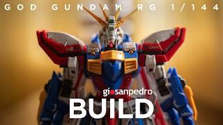 God Gundam RG | Satisfying Gunpla Beat Building (ASMR)