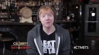 Rupert Grint Behind the Scenes on Celebrity Taste Makers