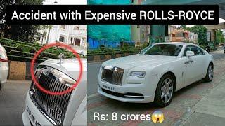 Rolls-Royce almost hits us due to Auto driver #rollsroyce #bangalore #luxurycars