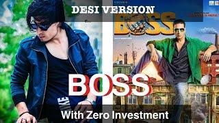 BOSS | Action Video | Desi Version ️ ASIF KASHI .