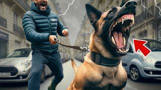 MALINOIS ATTAQUE TOUT ! (Chiens, Voitures, Vélos, Joggers... ‍️‍️)