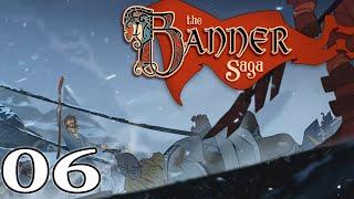 【The Banner Saga：Live06】第５章突入！赤いドレッジと巨竜の謎、魔法使いっぺえメンダー参戦だけど物資も名声も厳しいなこれ！