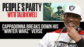 Cappadonna Raps His “Winter Warz” Verse With Kweli & Breaks Down Its Lyrics | People's Party Clip