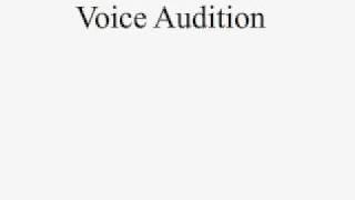 Voice Audition