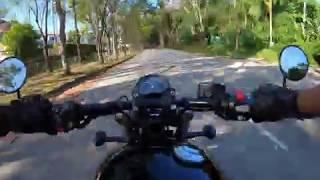 GoPro8. Time Warp with Triumph Bobber Black. @triumph.guy