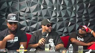 Chicago's Very Own legendary "3 Piece" Talks about singing on the train Their hit songs & More...