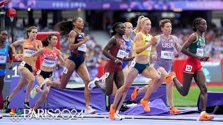 Nikki Hiltz places third, claims spot in women's 1500m final | Paris Olympics | NBC Sports