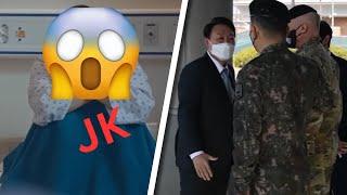 BTS JIMIN and JUNGKOOK are BUL*YED! PRESIDENT comes to the MILITARY and DOES this!