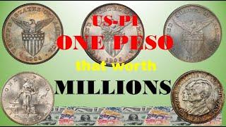 PINAKAMAHAL NA PHILIPPINE ONE PESO 1903-1936: LATEST AUCTIONS #collection #coin