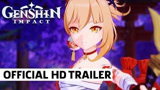 Genshin Impact Yoimiya Character Breakdown Trailer