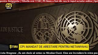 Vineri, 22.11 | 17:00 | Știrile PS News TV