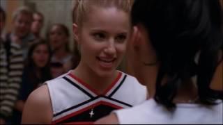 Glee - Santana and Quinn fight 2x01