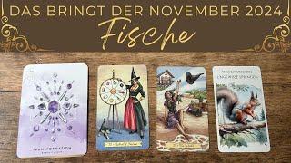 Fische  November 2024  Das Schicksal greift dir unter die Arme | Tarot & Orakel Reading