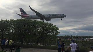 Airplane Spotting | Arrivals & Landings From Runway 4 At LaGuardia Airport In New York City | KLGA