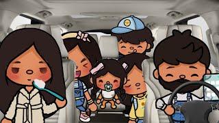  BIG FAMILY ROAD TRIP!!  || Toca boca life world FAMILY ROLEPLAY *with voice* ️