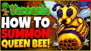 Terraria 1.4.4.9 How to Summon Queen Bee (2 WAYS)